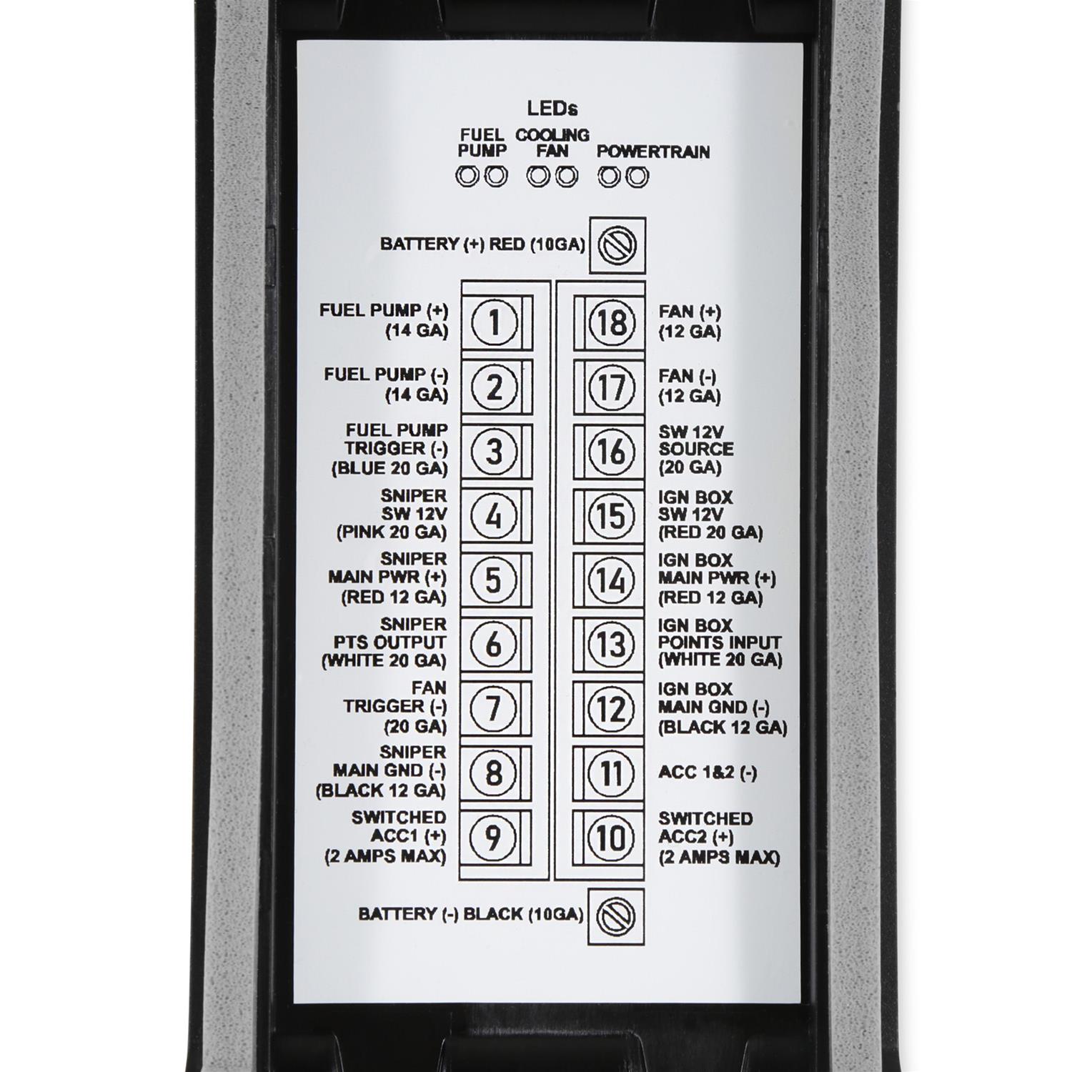 Holley Sniper 550-511-5PX-SBC Holley Sniper 2 EFI 650 HP Base Fuel Injection Systems with Power Distribution Module - Zander Auto Parts