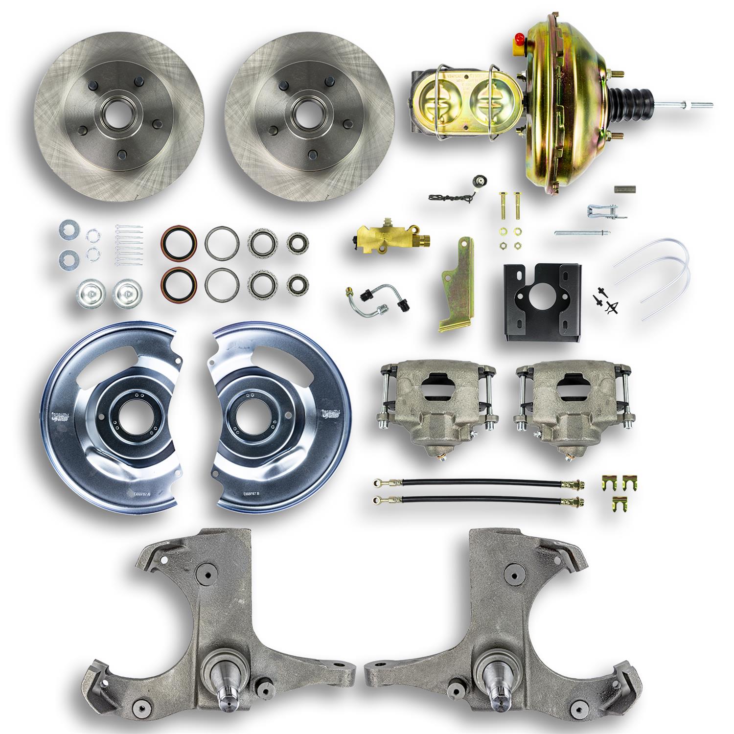 The Right Stuff TDC6725 The Right Stuff Street Series Disc Brake Conversion Kits - Zander Auto Parts