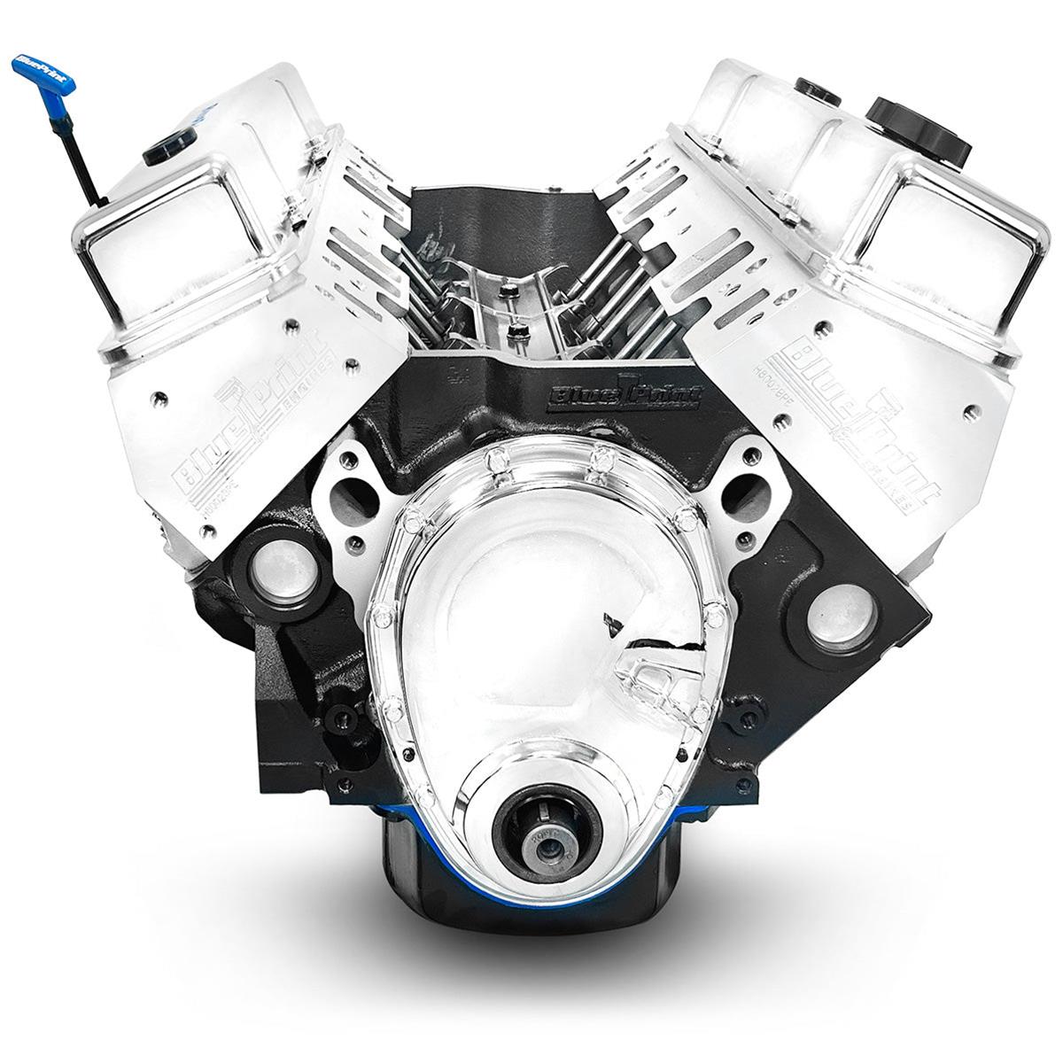 BluePrint Engines BP38318CT1 BluePrint Engines GM 383 C.I.D. 436 HP Base Stroker Long Block Crate Engines - Zander Auto Parts