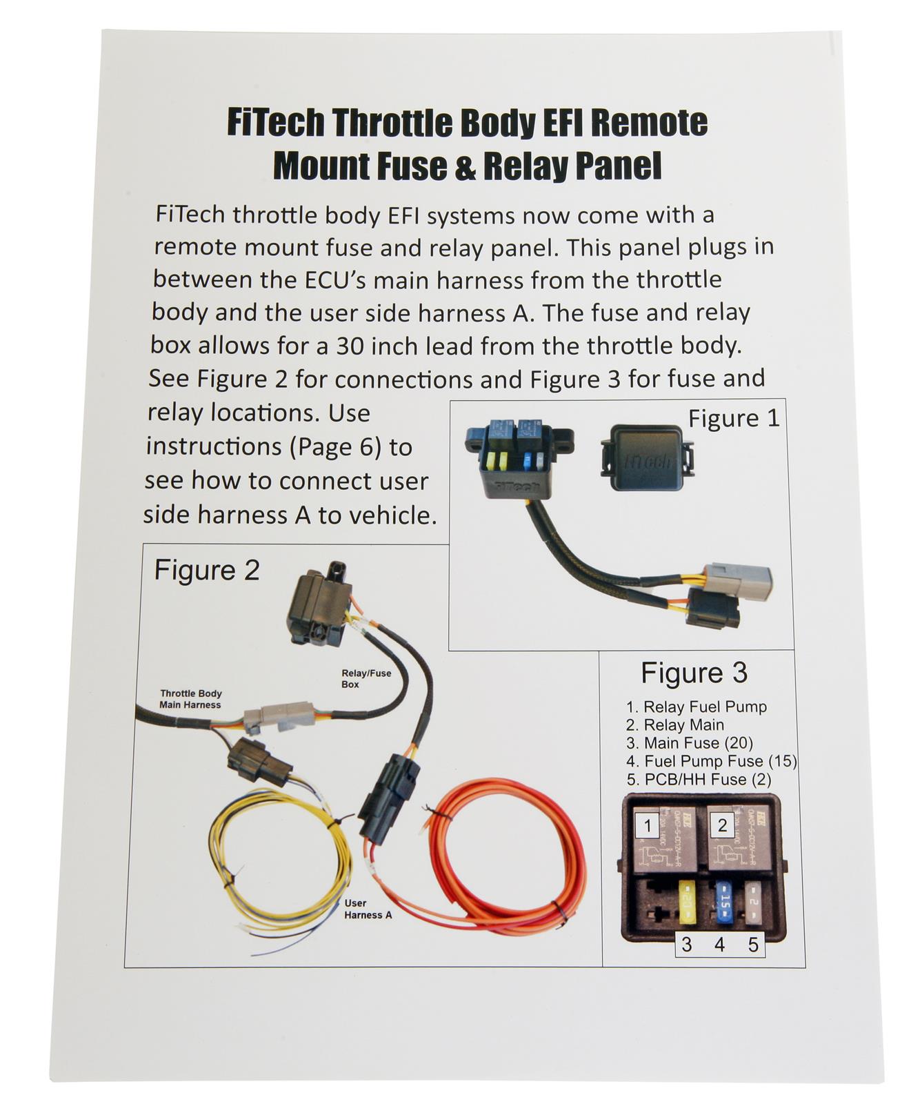 FiTech Fuel Injection 30003 FiTech Go Street EFI 400 HP Self-Tuning Fuel Injection Systems - Zander Auto Parts