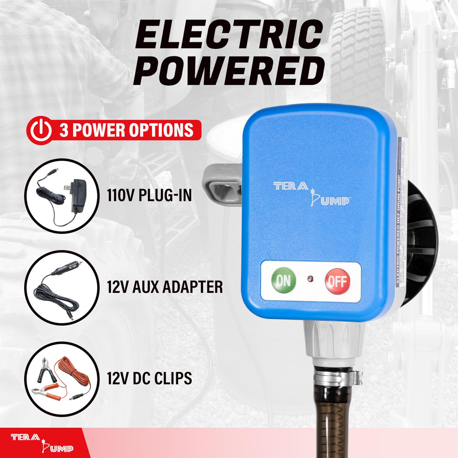 TERA PUMP 20179 Tera Pump Electric Drum Pumps - Zander Auto Parts