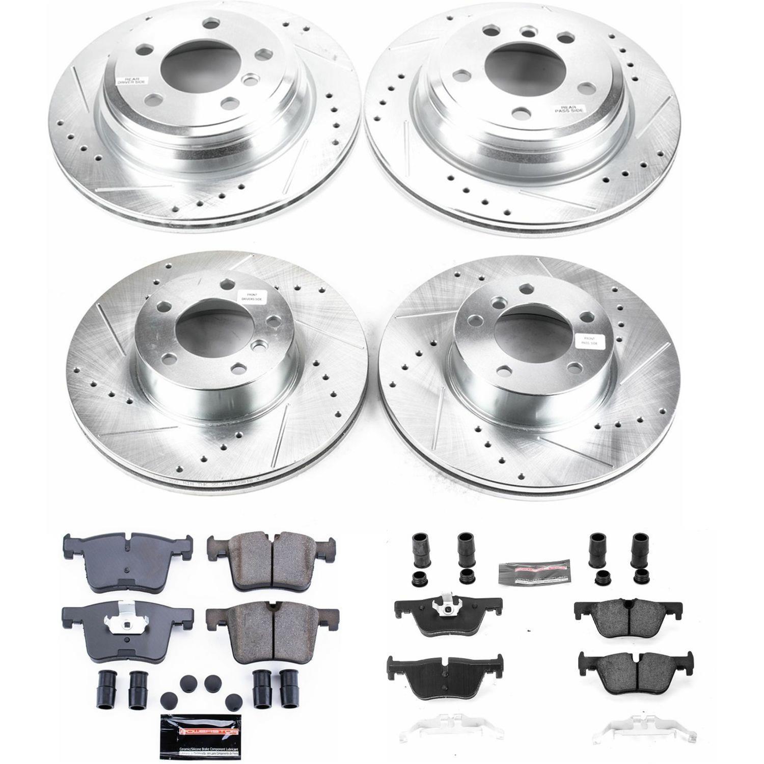 PowerStop K6925 PowerStop Z23 Evolution Sport Brake Upgrade Kits - Zander Auto Parts