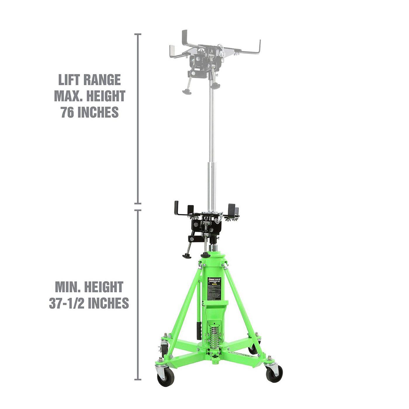 OEMTools 26842 OEM Automotive Tools Telescopic Transmission Jacks - Zander Auto Parts