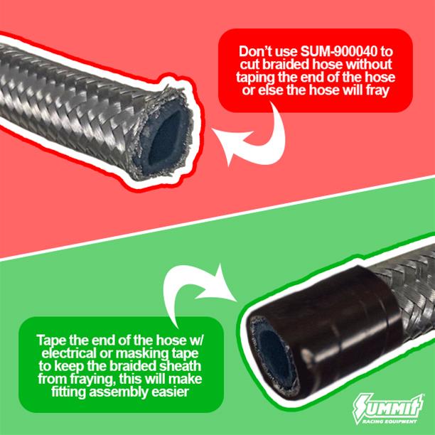 Summit Racing SUM-900040 Summit Racing™ AN Braided Stainless Steel Hose Cutters - Zander Auto Parts