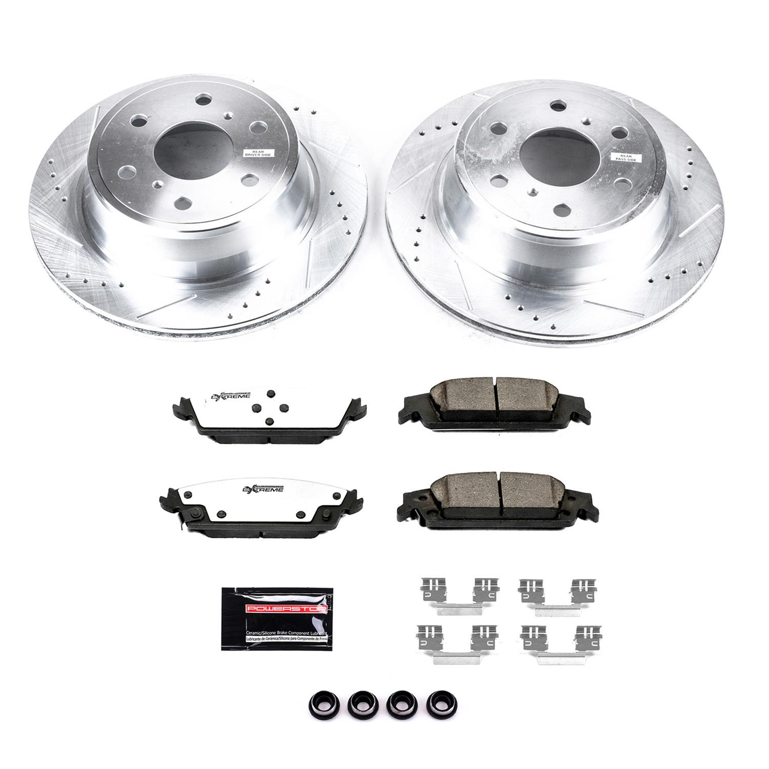 PowerStop K6562-36 PowerStop Z36 Truck and Tow Brake Upgrade Kits - Zander Auto Parts