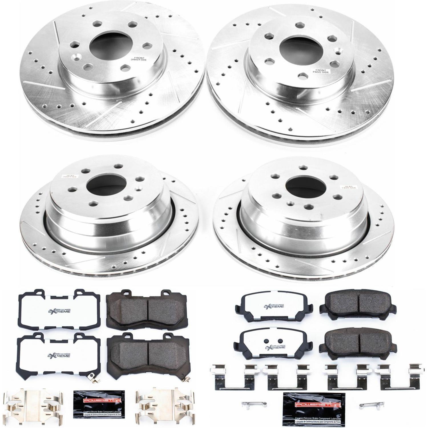 PowerStop K7228-36 PowerStop Z36 Truck and Tow Brake Upgrade Kits - Zander Auto Parts