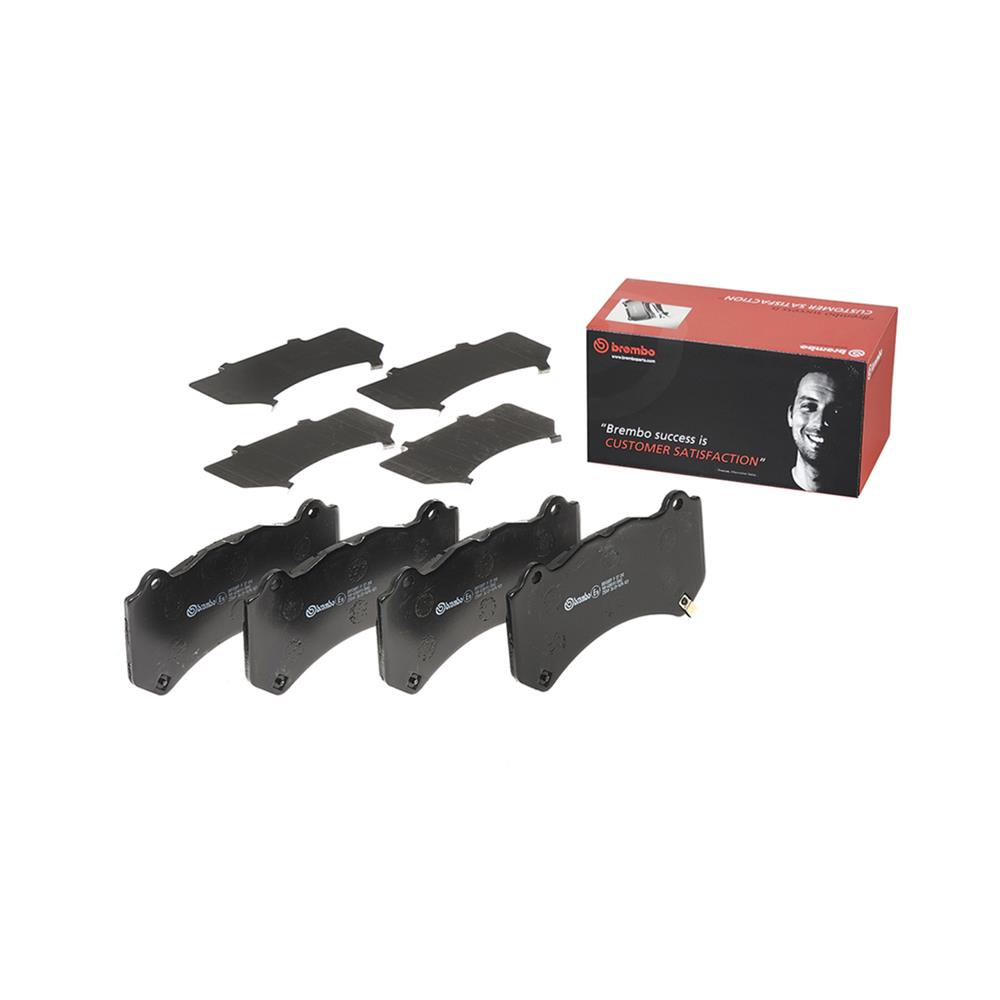 Brembo P37018 Brembo Low-Met Brake Pads - Zander Auto Parts