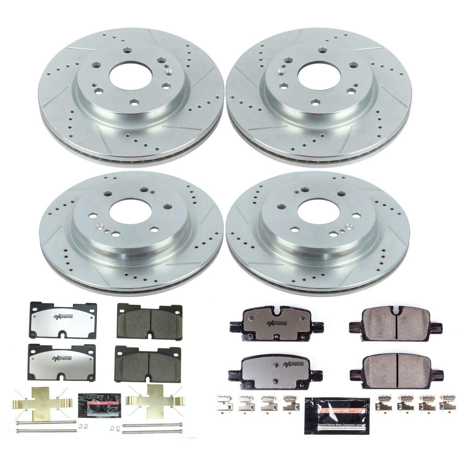 PowerStop K8171-36 PowerStop Z36 Truck and Tow Brake Upgrade Kits - Zander Auto Parts
