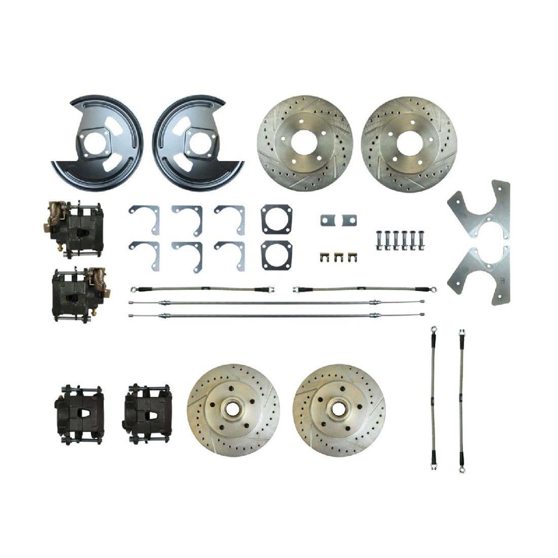The Right Stuff F79RD07S The Right Stuff Rear Plus 2 Disc Brake Conversion Kits - Zander Auto Parts