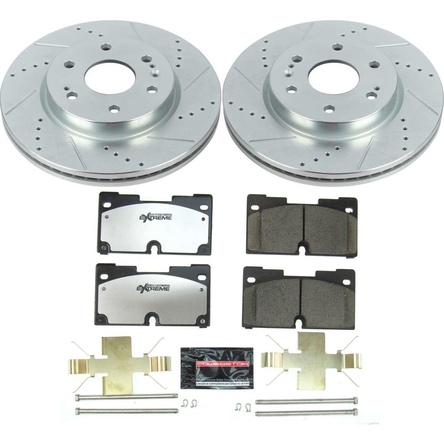 PowerStop K8172-36 PowerStop Z36 Truck and Tow Brake Upgrade Kits - Zander Auto Parts