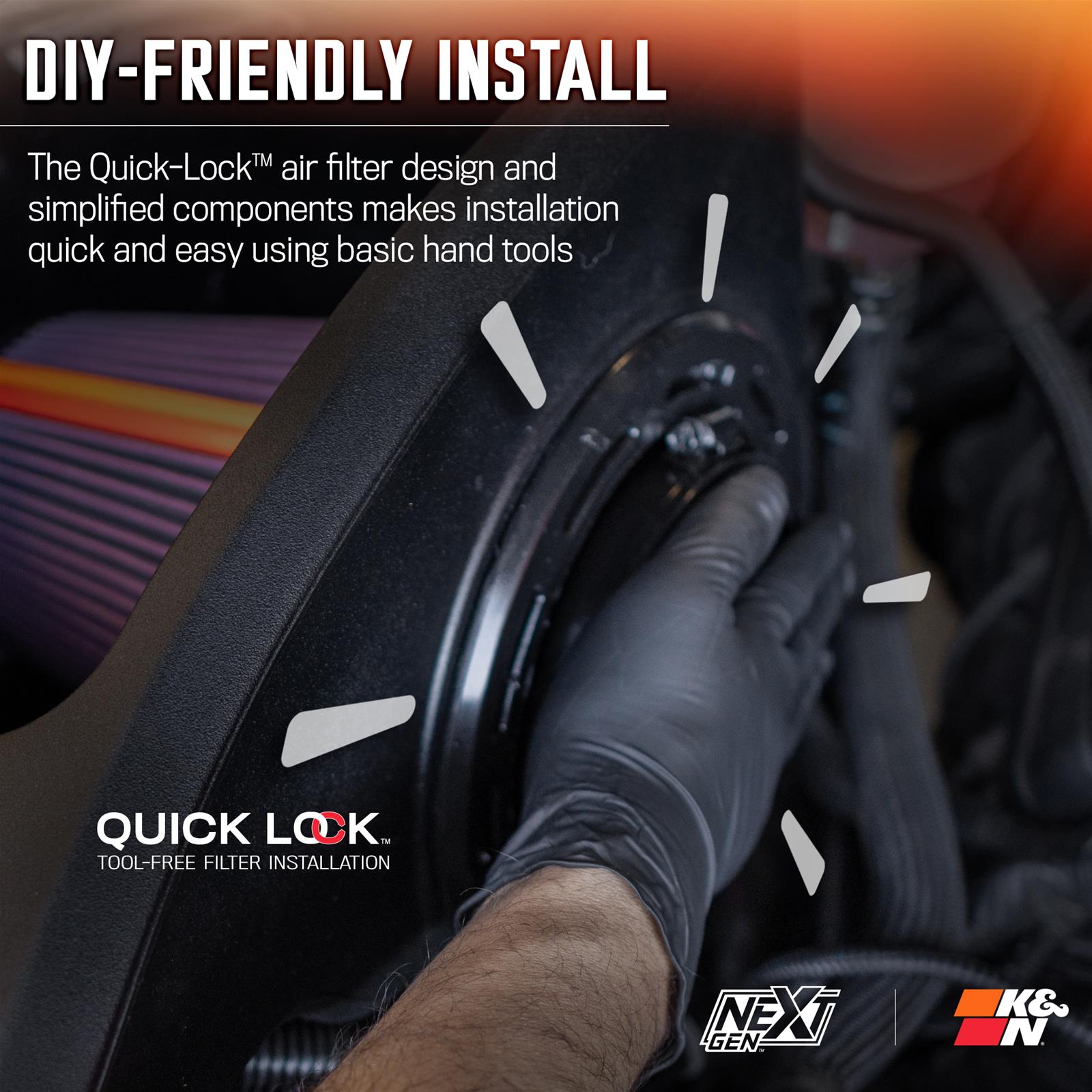 K&N 50-3110 K&N 50 Series NextGen Cold Air Intake Kits - Zander Auto Parts