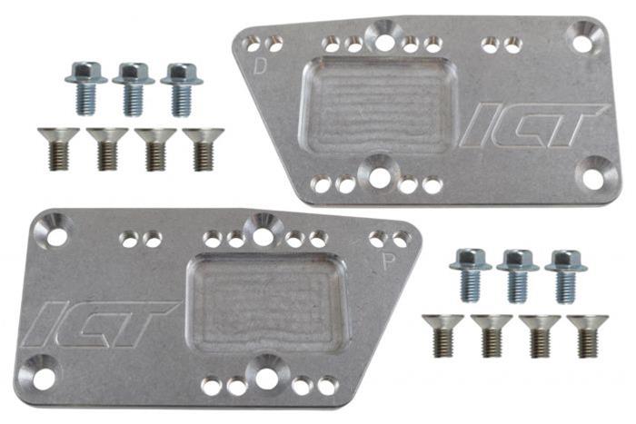 ICT Billet 551628 ICT Billet Motor Mount Adapters - Zander Auto Parts