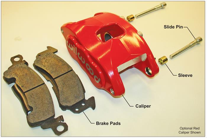 Wilwood Disc Brakes 140-11290-R Wilwood GM D52 Dual Piston Caliper Kits - Zander Auto Parts