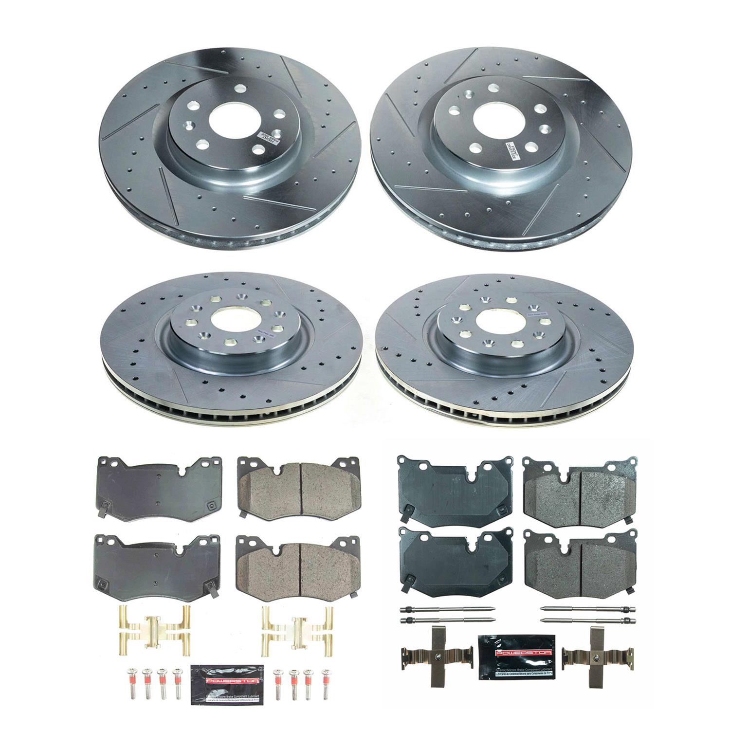 PowerStop K8530 PowerStop Z23 Evolution Sport Brake Upgrade Kits - Zander Auto Parts