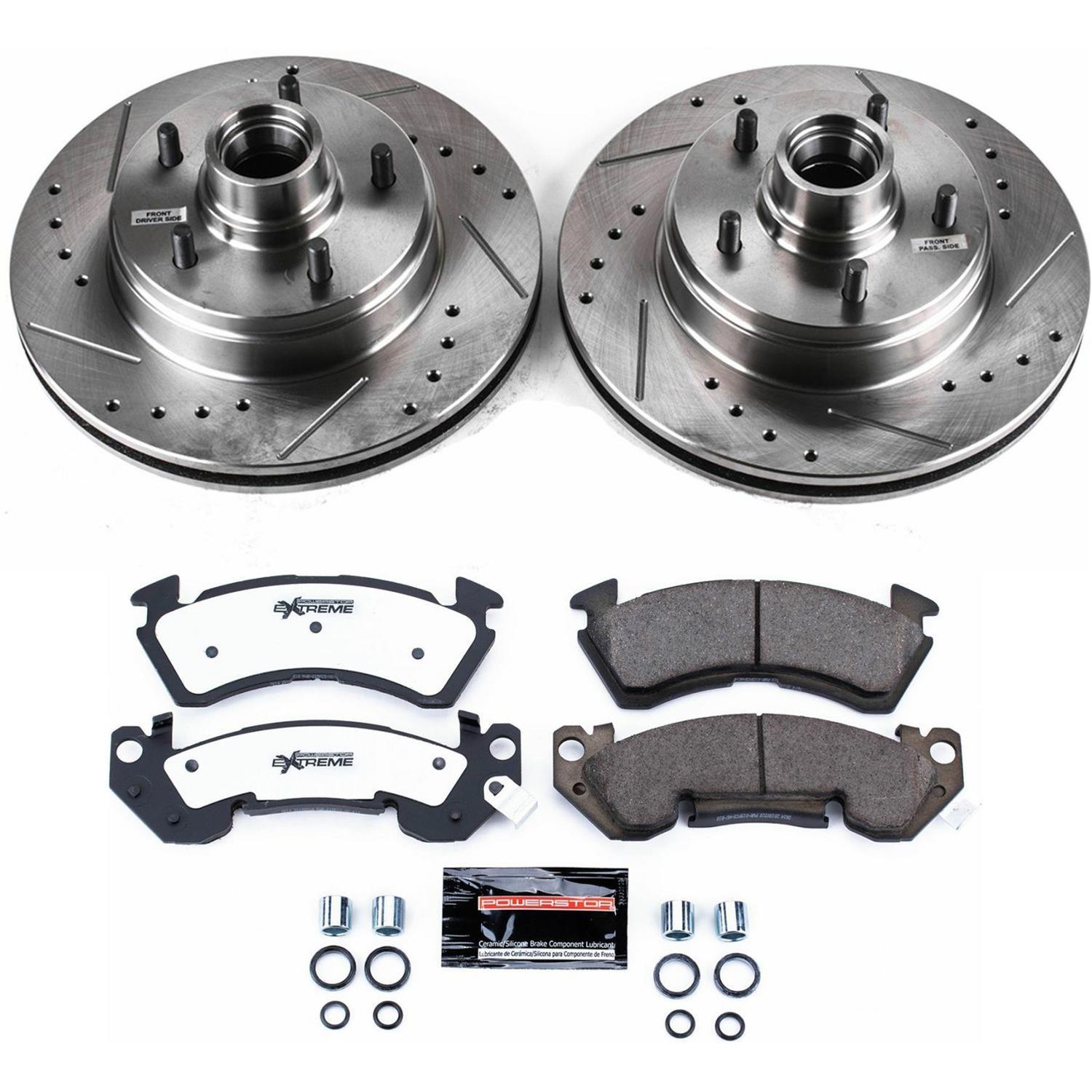PowerStop K2937-26 PowerStop Z26 Street Warrior Brake Upgrade Kits - Zander Auto Parts