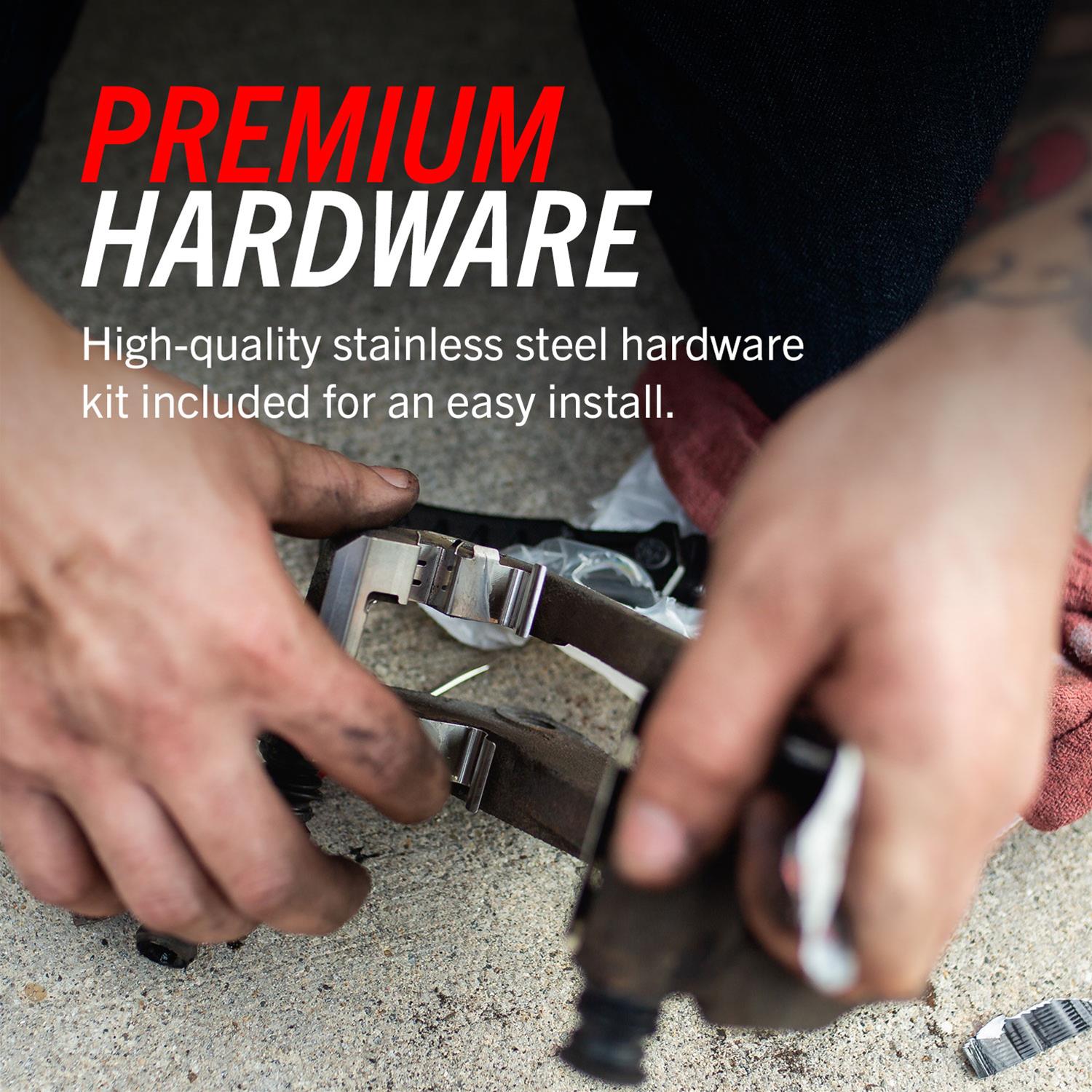 PowerStop KC3090-36 PowerStop Z36 Truck and Tow Brake Upgrade Kits with Calipers - Zander Auto Parts