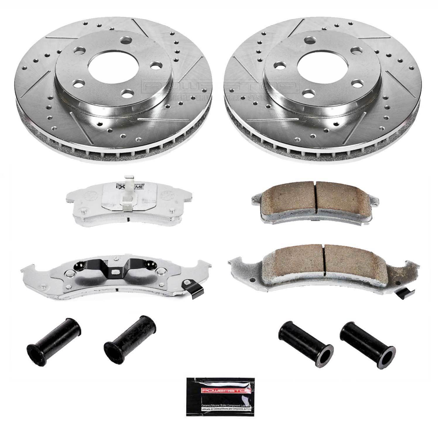 PowerStop K1534-26 PowerStop Z26 Street Warrior Brake Upgrade Kits - Zander Auto Parts