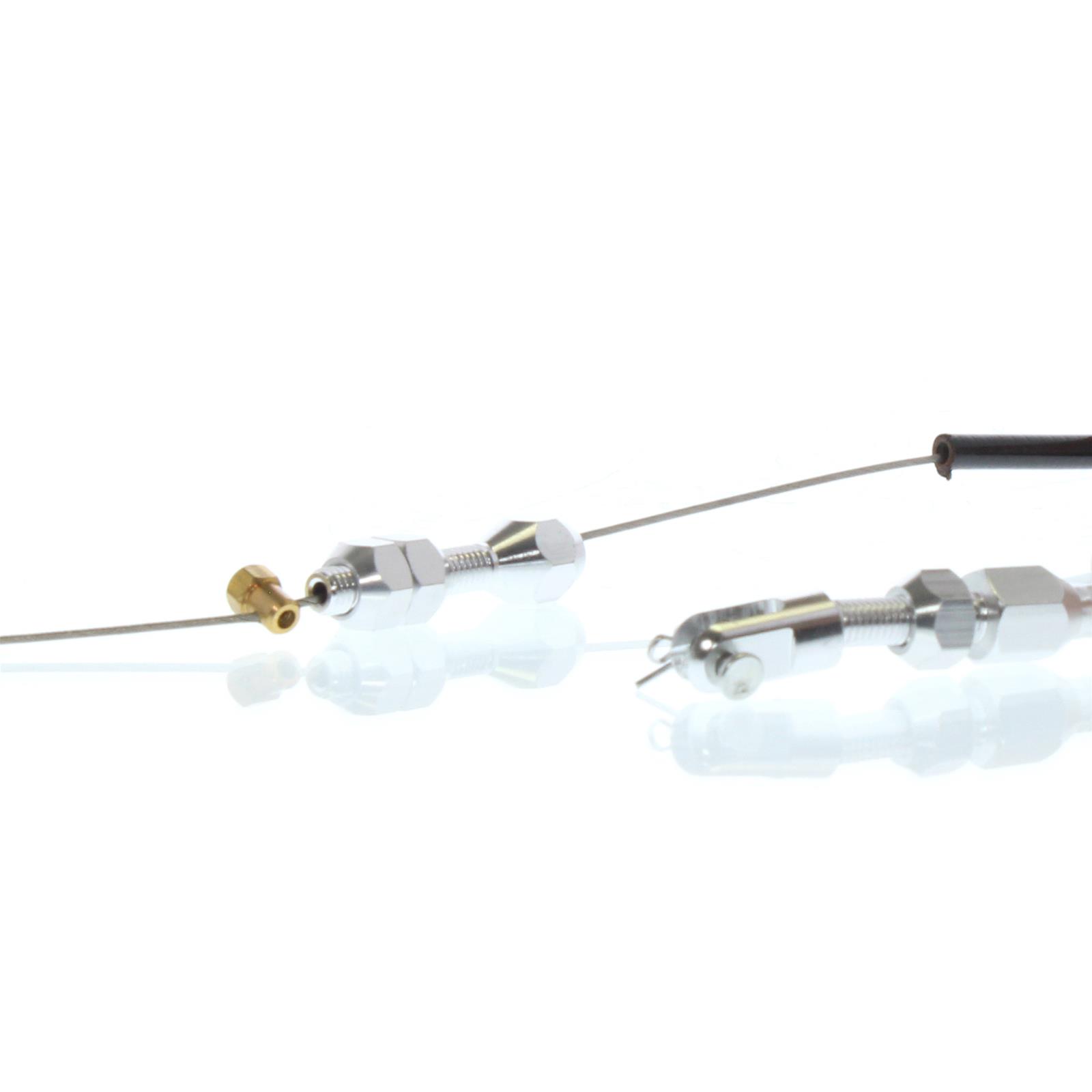 Summit Racing SUM-200046B Summit Racing™ Braided Throttle Cables - Zander Auto Parts