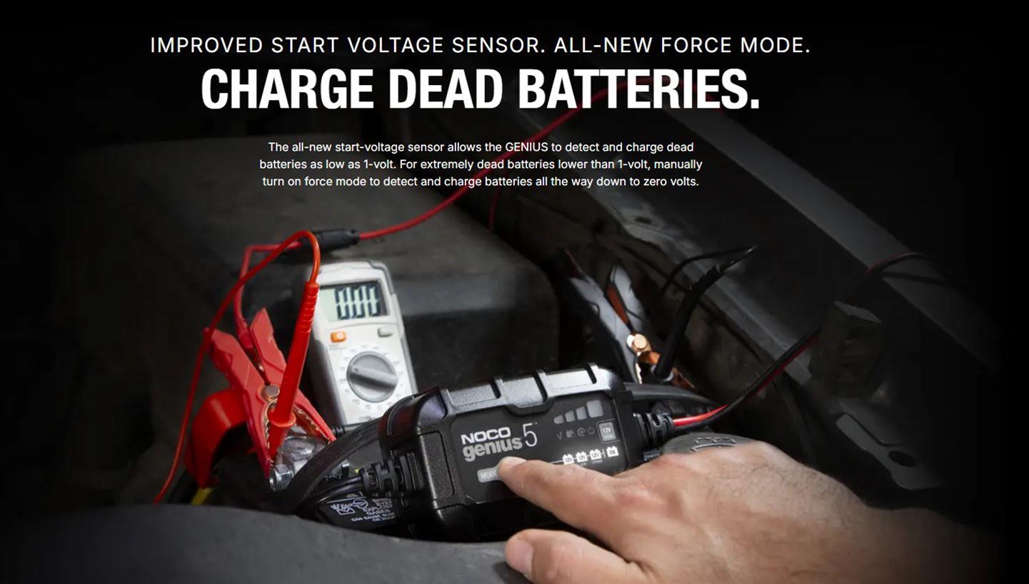 NOCO GENIUS5 NOCO GENIUS5 Smart Battery Chargers - Zander Auto Parts
