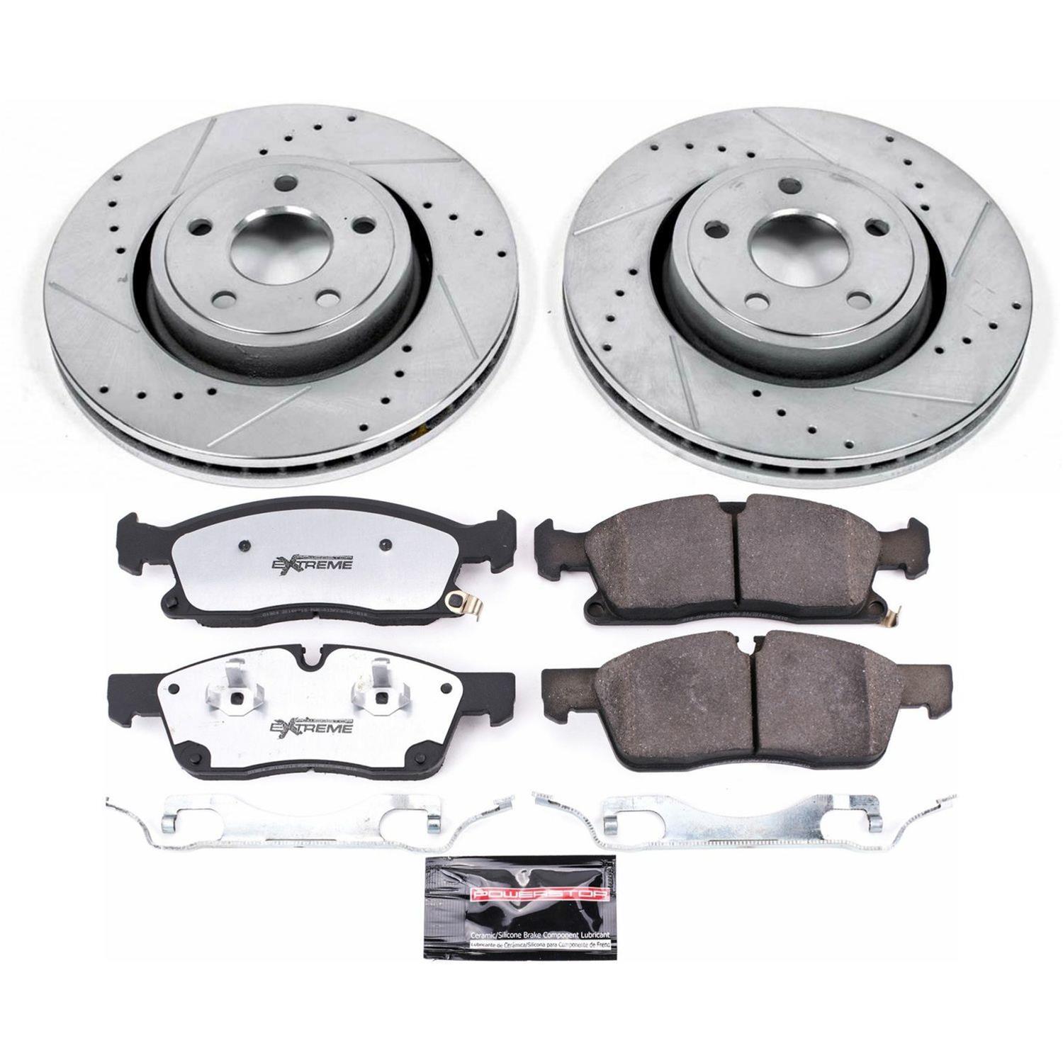 PowerStop K7133-36 PowerStop Z36 Truck and Tow Brake Upgrade Kits - Zander Auto Parts