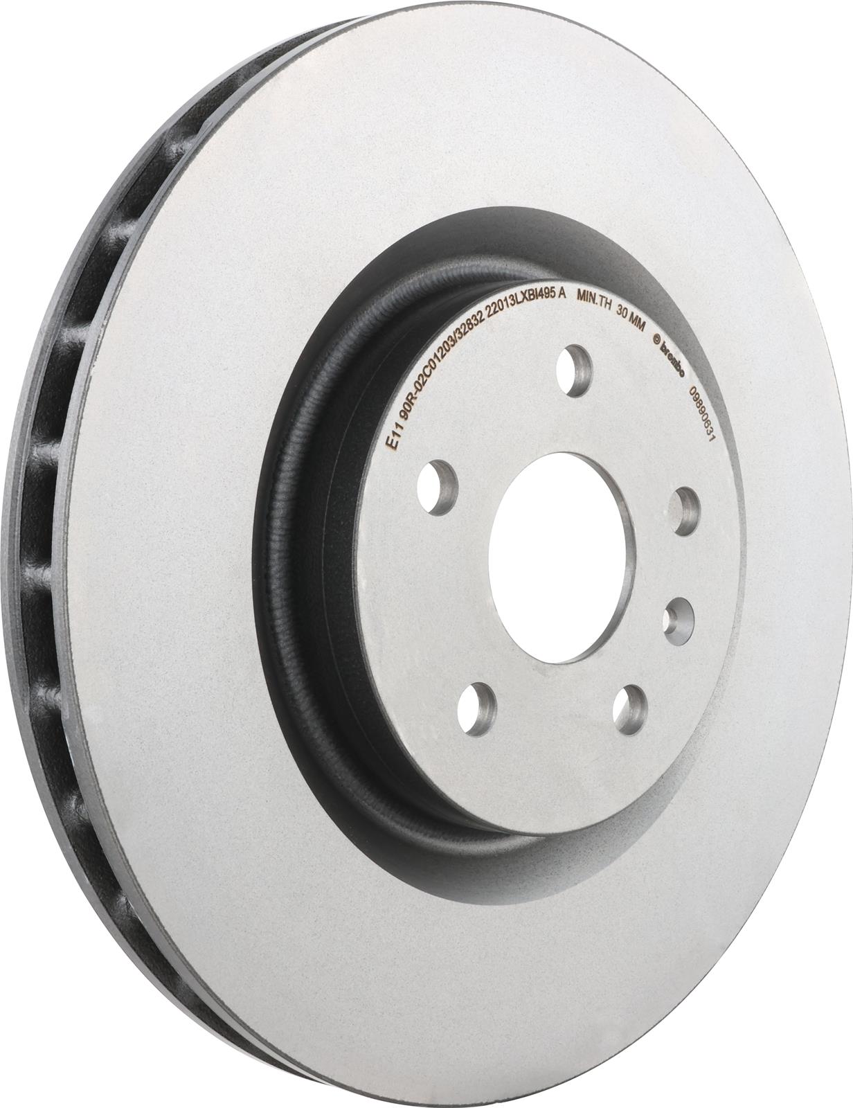 Brembo 09.8906.31 Brembo Prime UV Coated Brake Rotors - Zander Auto Parts