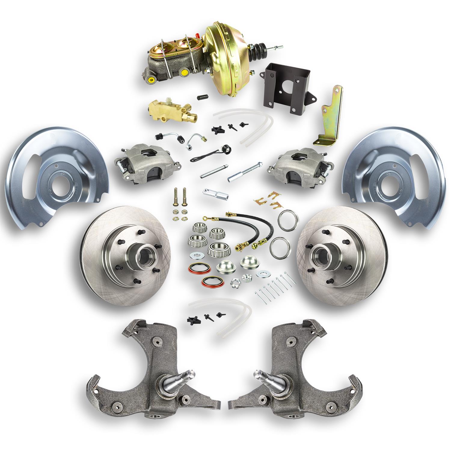 The Right Stuff TDC6016 The Right Stuff Street Series Disc Brake Conversion Kits - Zander Auto Parts