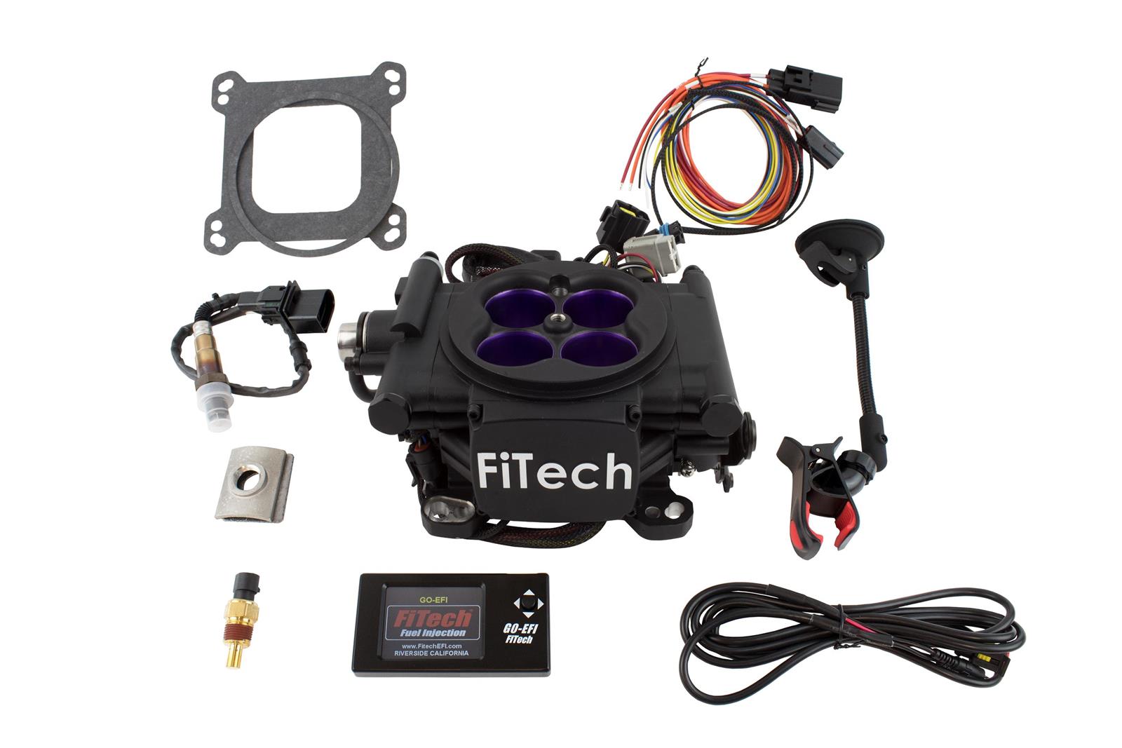 FiTech Fuel Injection 30008 FiTech Mean Street EFI 800 HP Self-Tuning Fuel Injection Systems - Zander Auto Parts