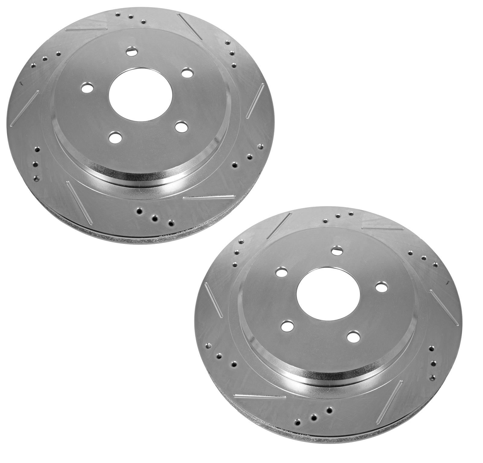 Summit Racing SUM-BRC-62061PR Summit Racing™ Extreme Performance Coated Brake Rotors - Zander Auto Parts