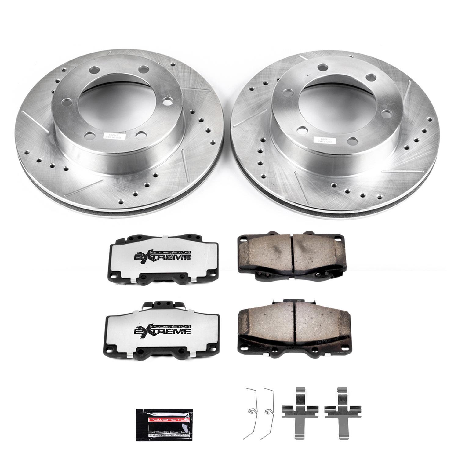 PowerStop K1233-36 PowerStop Z36 Truck and Tow Brake Upgrade Kits - Zander Auto Parts