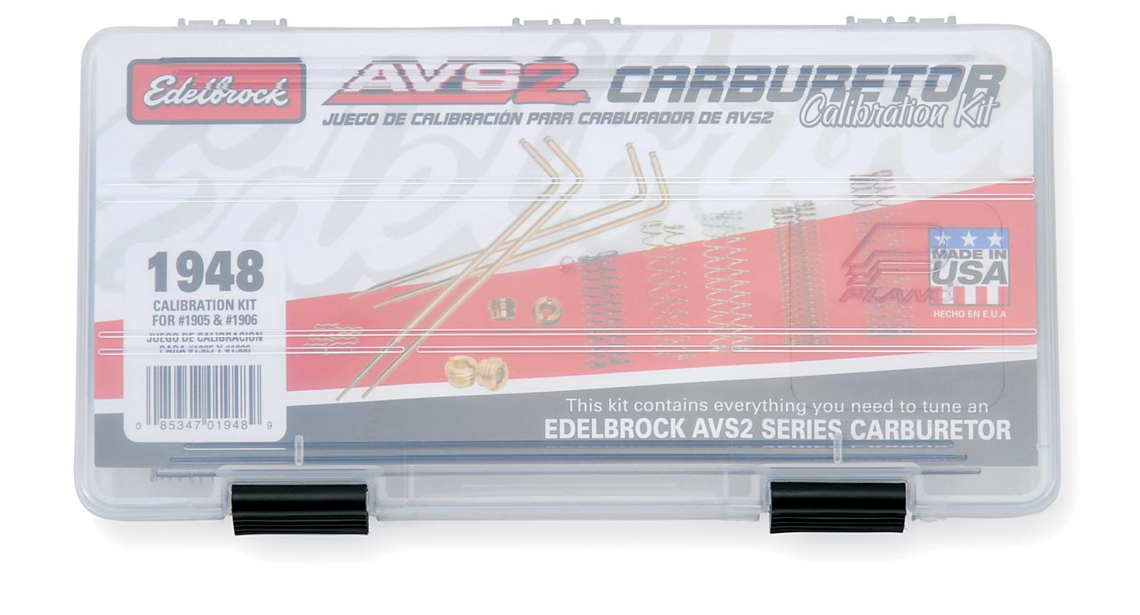 Edelbrock 1948 Edelbrock AVS2 Series Carburetor Calibration Kits - Zander Auto Parts