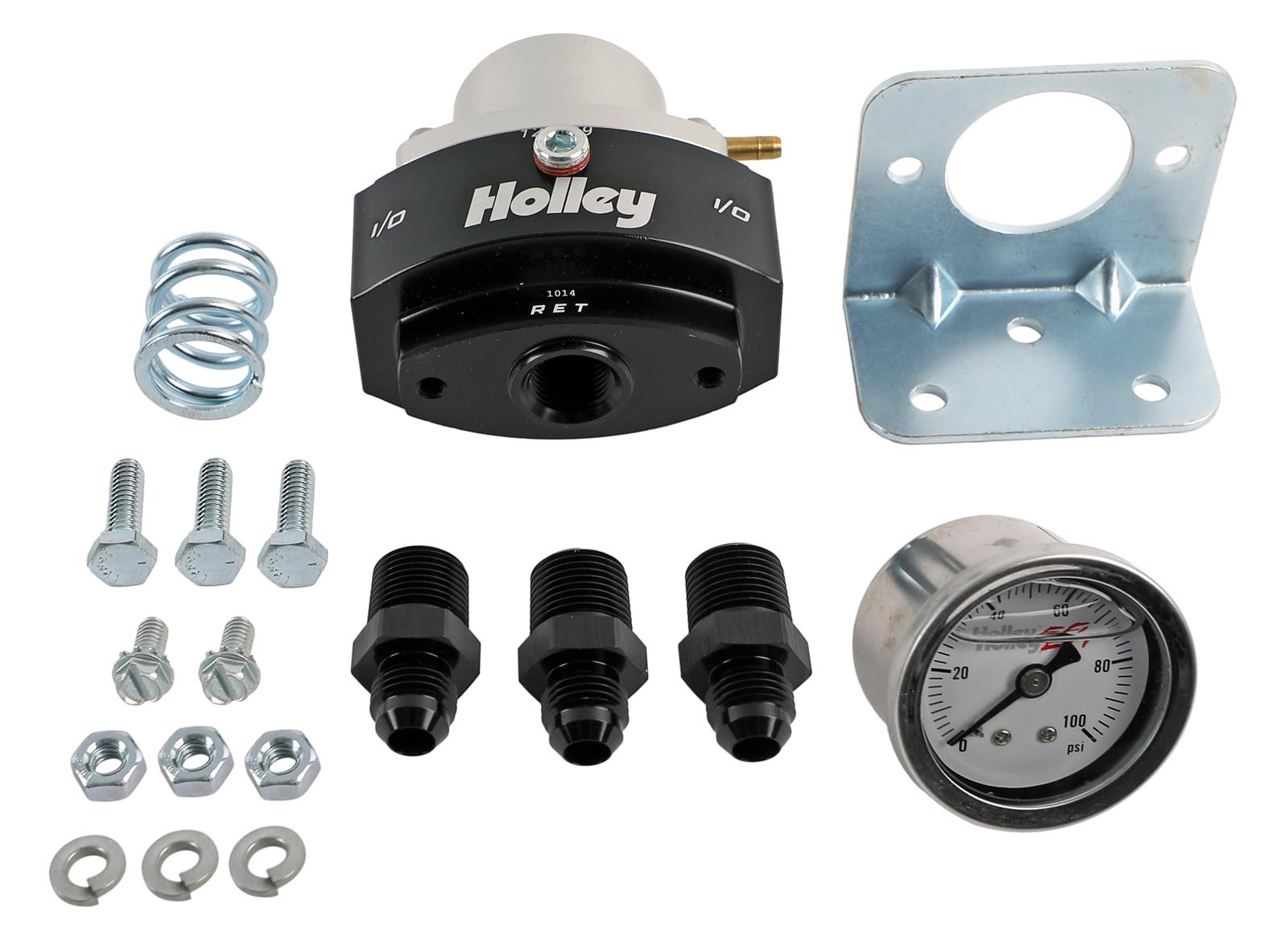Holley 12-879KIT Holley Billet EFI Return-Style Fuel Pressure Regulators - Zander Auto Parts