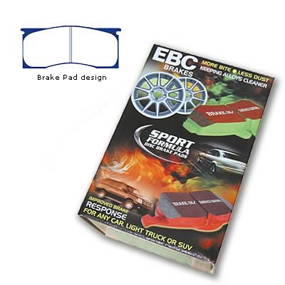 EBC Brakes DP31157C EBC Redstuff Ceramic Brake Pads - Zander Auto Parts