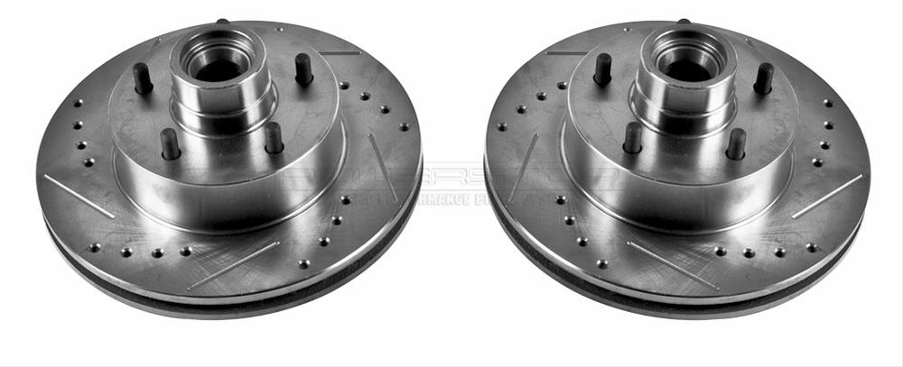 PowerStop AR-8202XPR PowerStop Evolution Drilled and Slotted Rotors - Zander Auto Parts