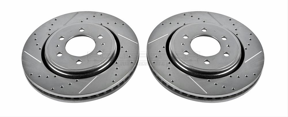 PowerStop AR-85108XPR PowerStop Evolution Drilled and Slotted Rotors - Zander Auto Parts