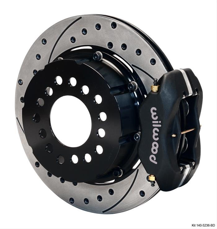 Wilwood Disc Brakes 140-5236-BD Wilwood Forged Dynalite Pro Series Rear Disc Brake Kits - Zander Auto Parts