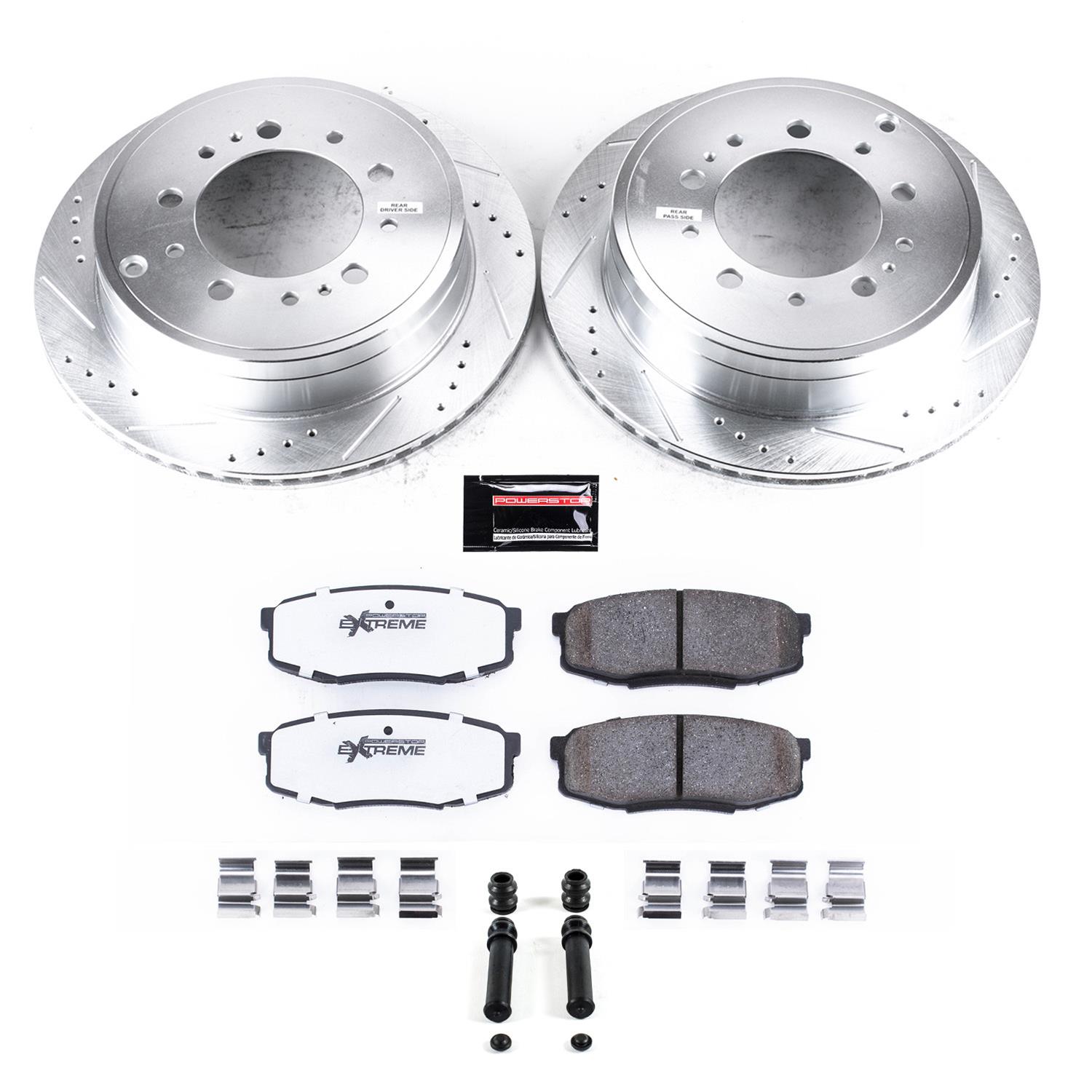 PowerStop K3073-36 PowerStop Z36 Truck and Tow Brake Upgrade Kits - Zander Auto Parts