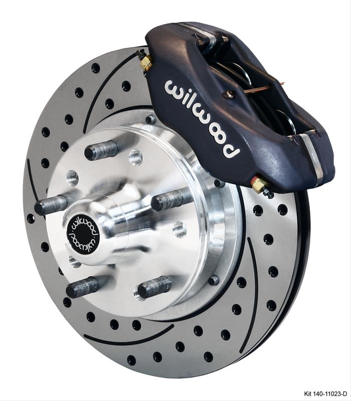 Wilwood Disc Brakes 140-11023-D Wilwood Forged Dynalite Pro Series Front Disc Brake Kits - Zander Auto Parts