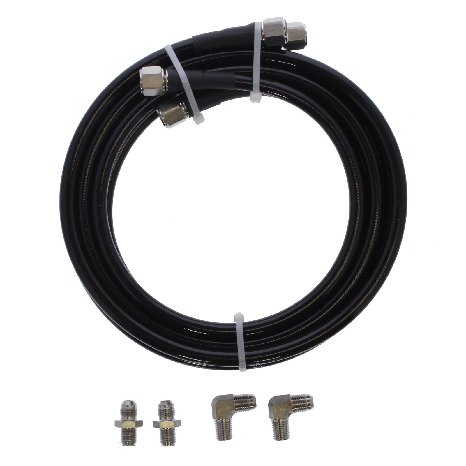 Summit Racing SUM-230320-B Summit Racing™ Flexible Automatic Transmission Cooler Lines - Zander Auto Parts