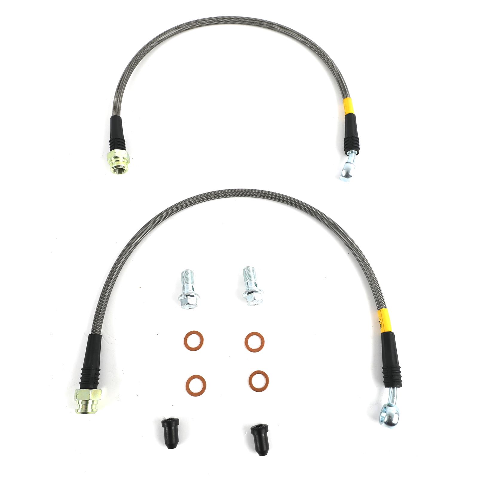 StopTech 950.62003 StopTech Stainless Steel Braided Brake Lines - Zander Auto Parts