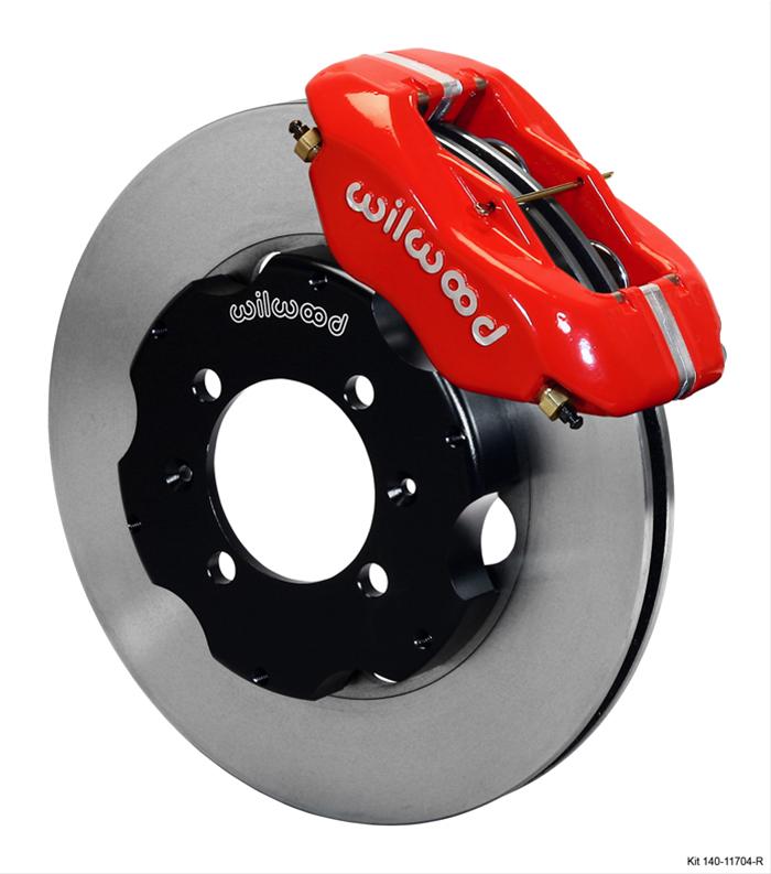 Wilwood Disc Brakes 140-11704-R Wilwood Forged Dynalite Big Brake Front Brake Kits - Zander Auto Parts