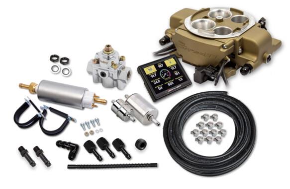 Holley Sniper 550-869K Holley Sniper EFI Quadrajet Self-Tuning Fuel Injection Systems - Zander Auto Parts