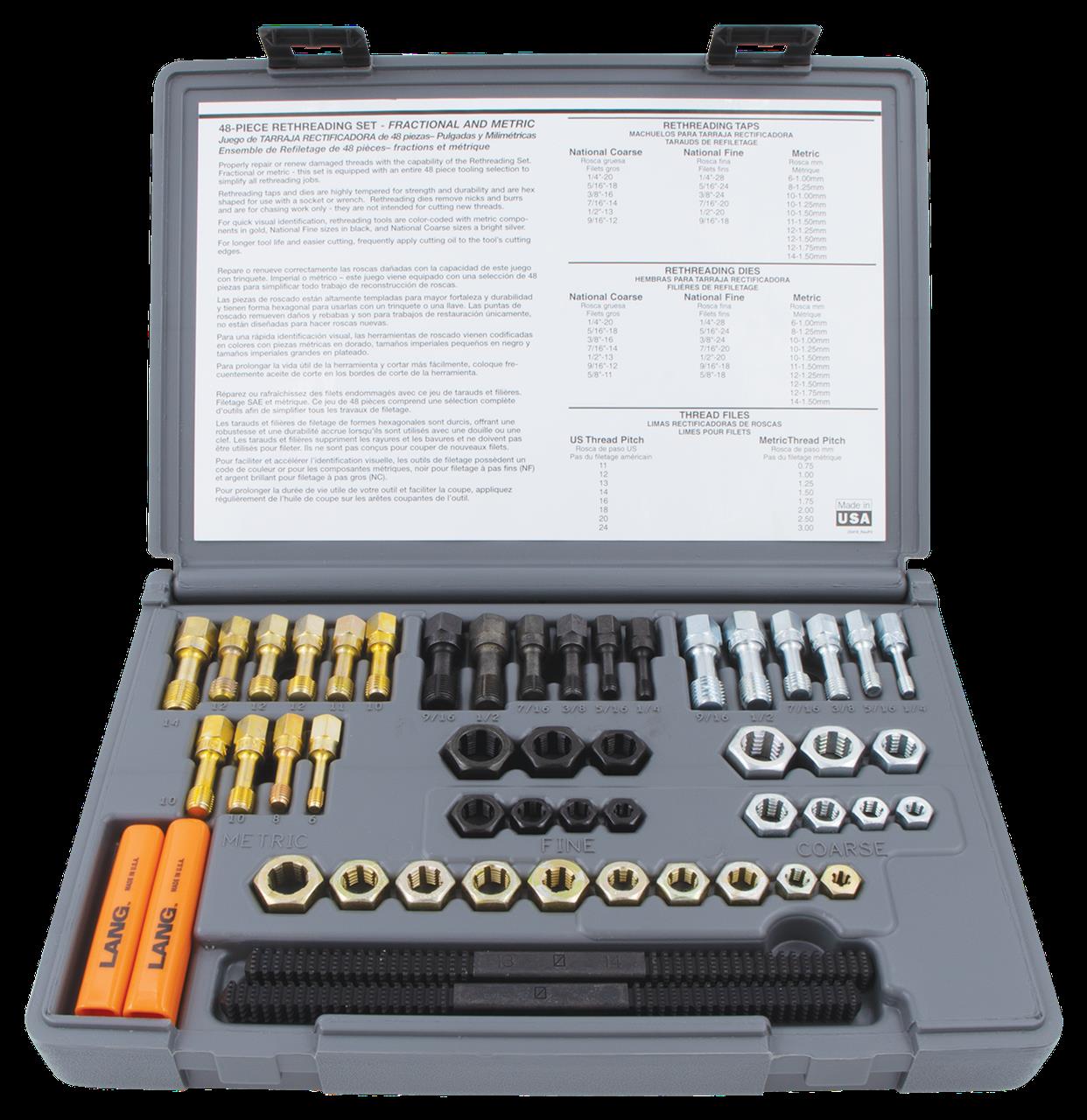 Lang Tools 971 Lang Tools Thread Restorer Sets - Zander Auto Parts