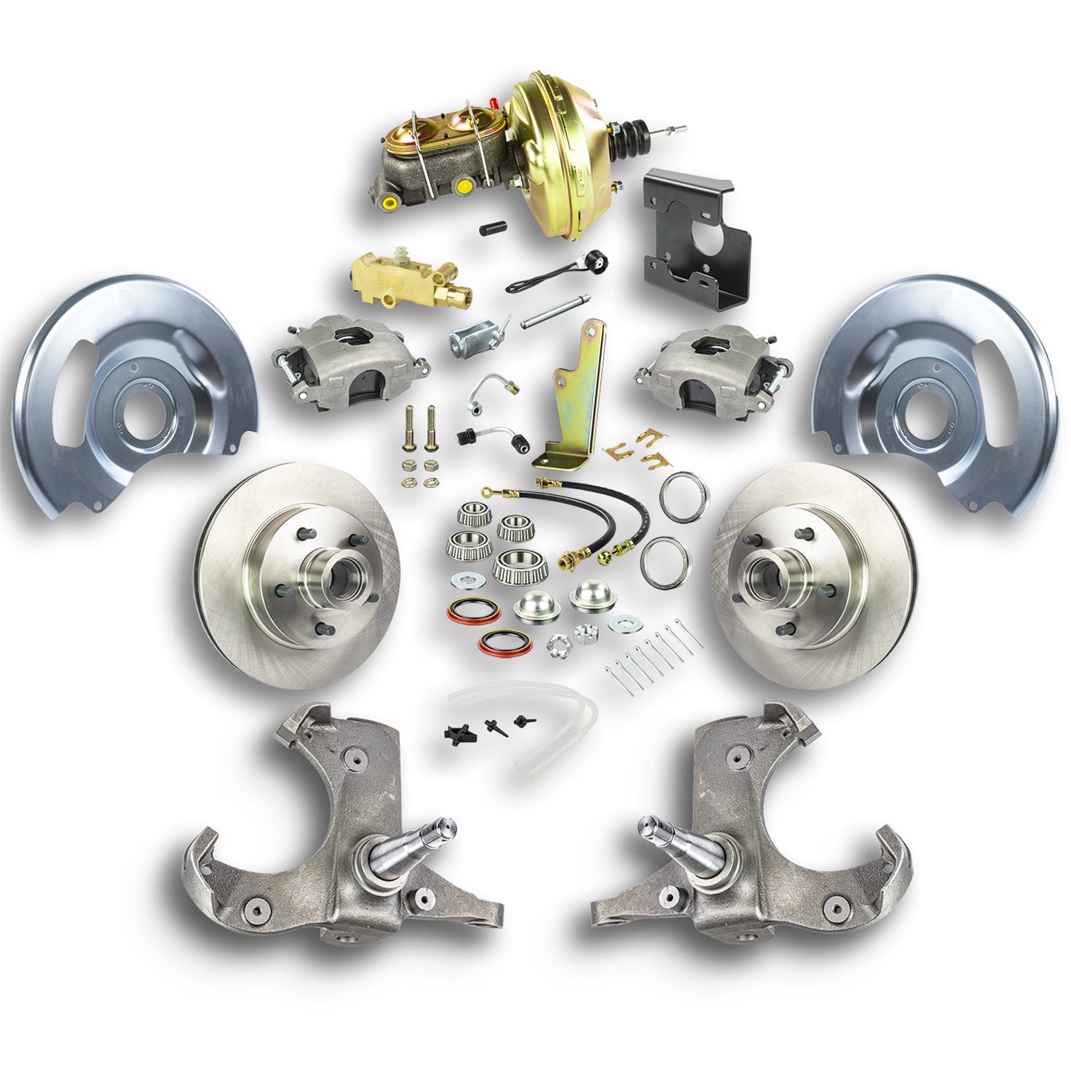 The Right Stuff TDC6725 The Right Stuff Street Series Disc Brake Conversion Kits - Zander Auto Parts