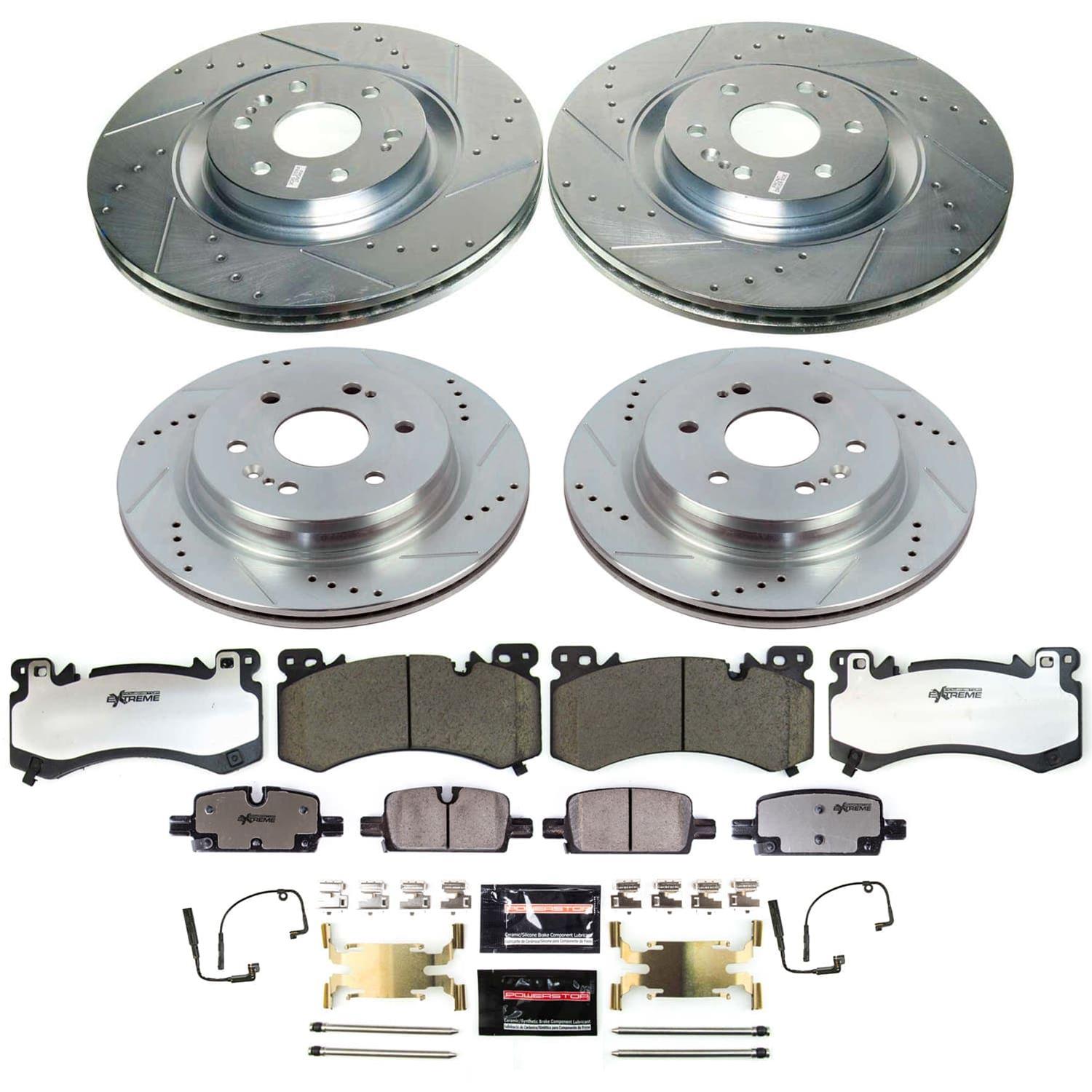 PowerStop K8939-36 PowerStop Z36 Truck and Tow Brake Upgrade Kits - Zander Auto Parts