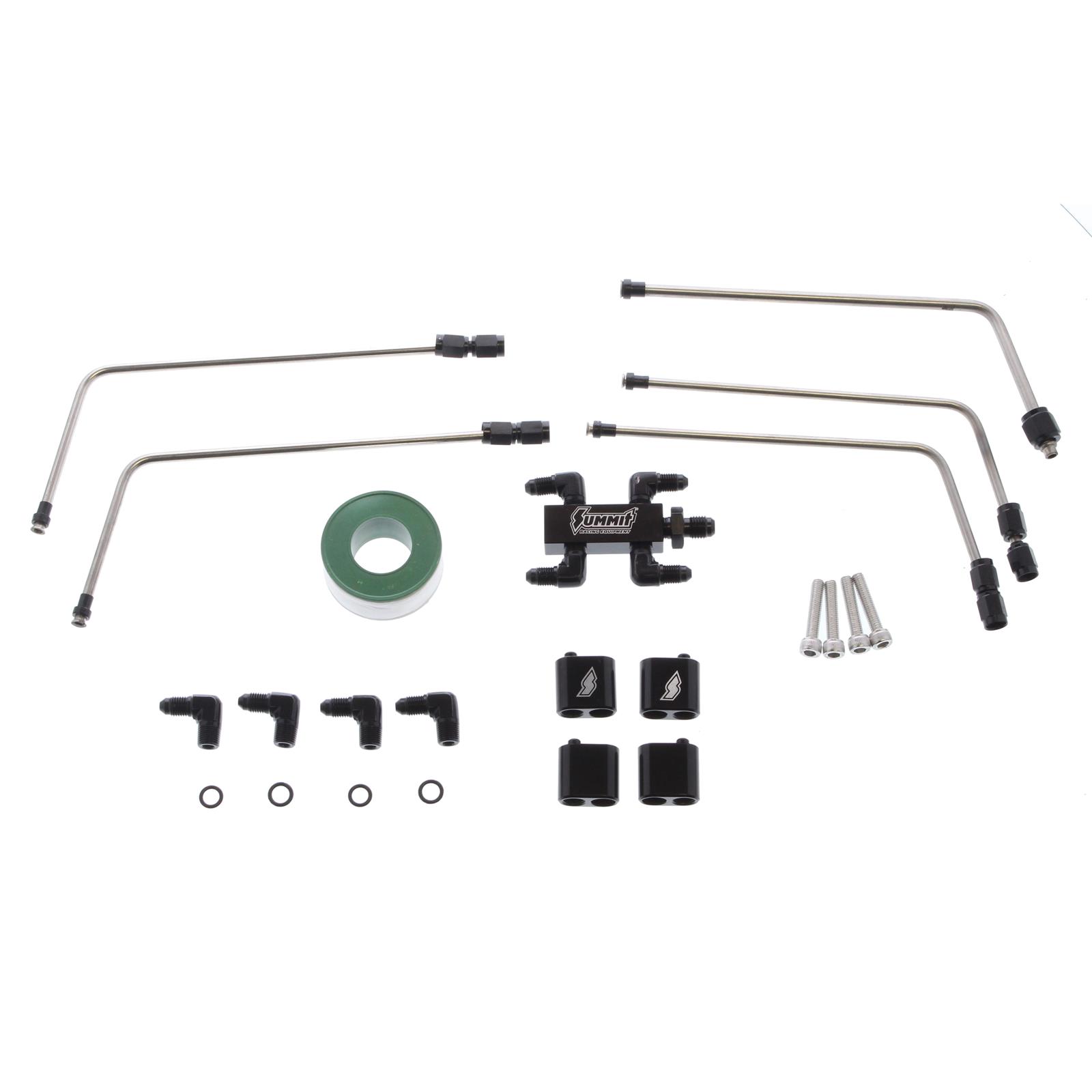 Summit Racing SUM-220959X Summit Racing™ Pro LS Steam Line Kits - Zander Auto Parts
