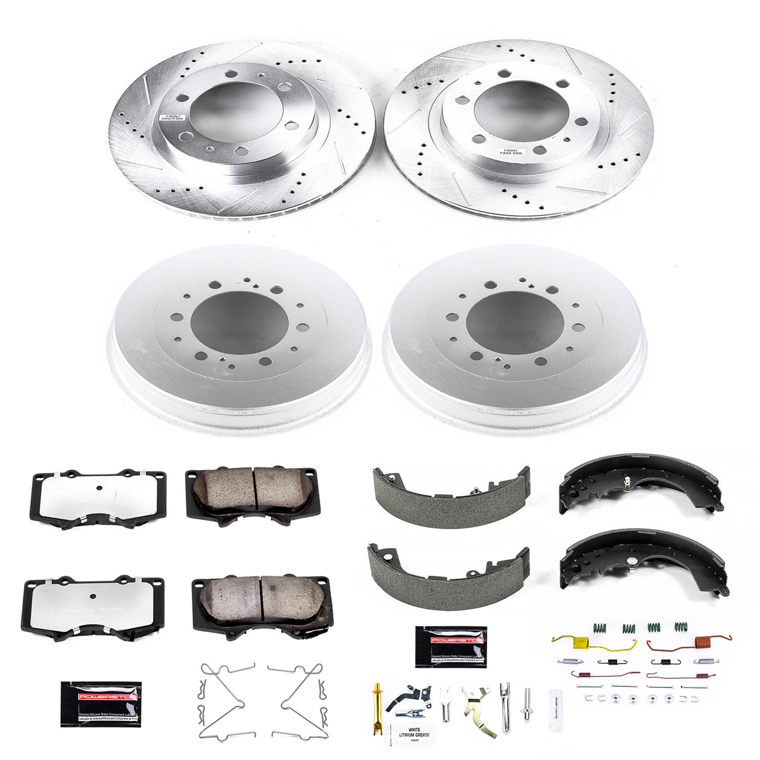 PowerStop K15231DK-36 PowerStop Z36 Truck and Tow Brake Upgrade Kits - Zander Auto Parts
