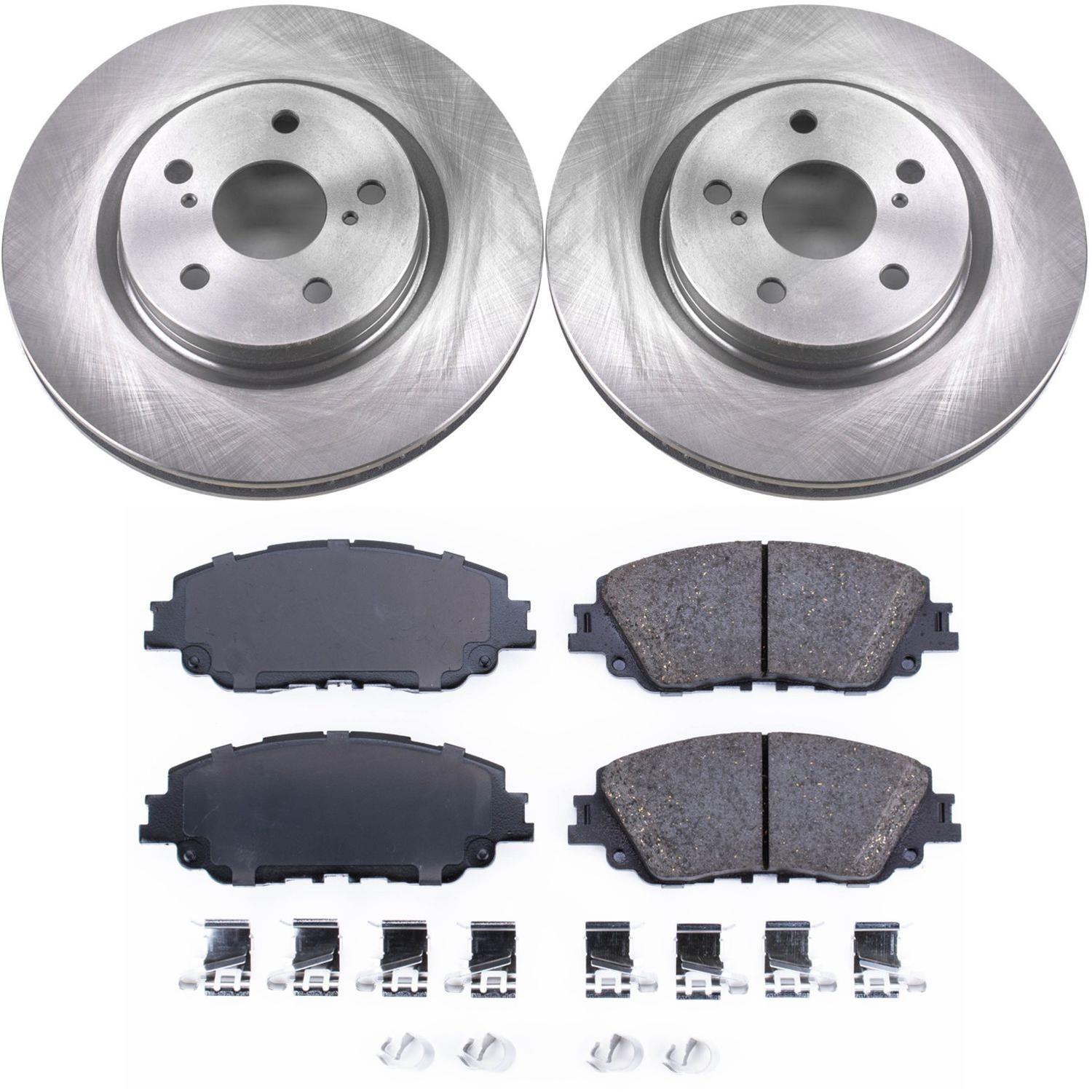 PowerStop KOE7895 PowerStop Z17 Evolution Plus Stock Replacement Brake Kits - Zander Auto Parts
