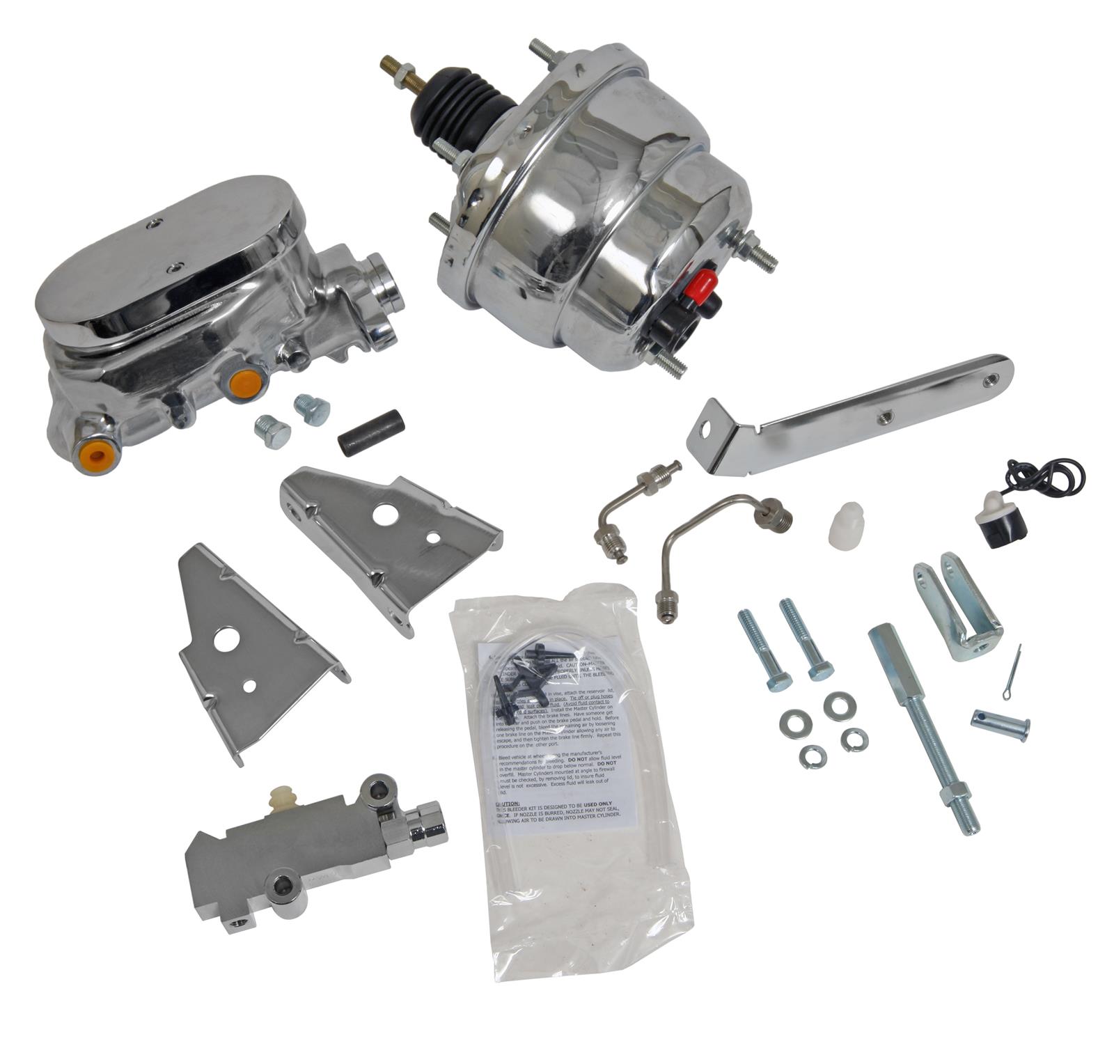 Summit Racing SUM-760225 Summit Racing™ Master Cylinder and Brake Booster Combos - Zander Auto Parts