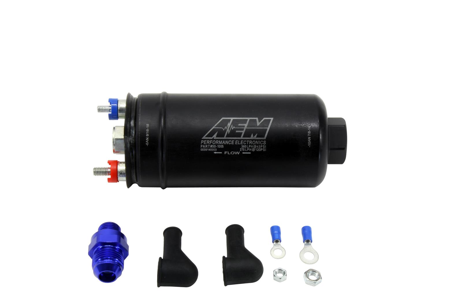 AEM Electronics 50-1005 AEM Electronics High-Flow External Electric Fuel Pumps - Zander Auto Parts