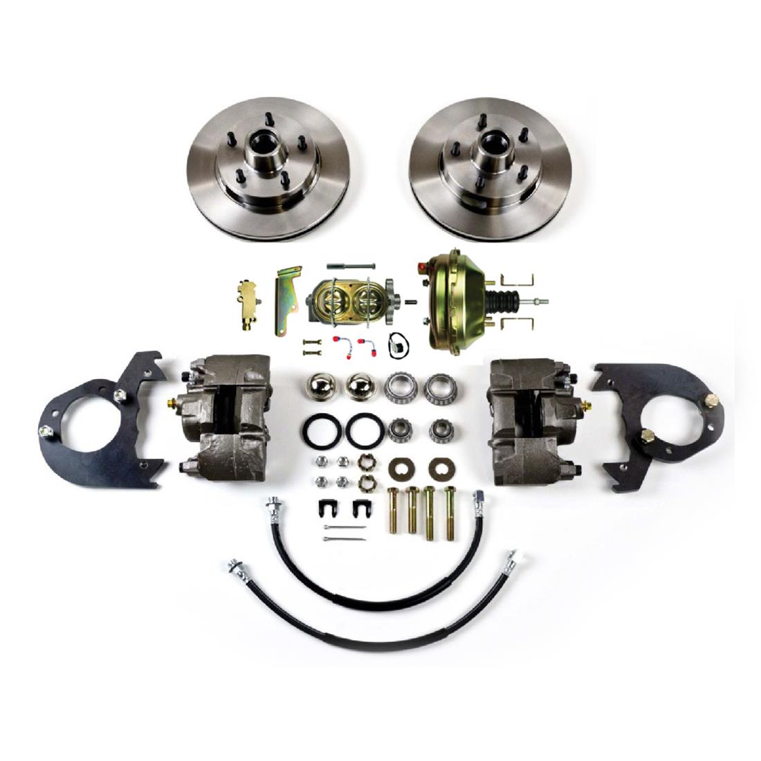 The Right Stuff FSC5814P The Right Stuff Front Disc Brake Conversion Kits - Zander Auto Parts